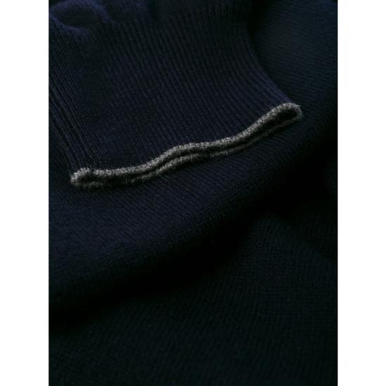 26FW 브루넬로 쿠치넬리 캐시미어 집업 니트 M2200124 CW425 BLUE - BRUNELLO CUCINELLI