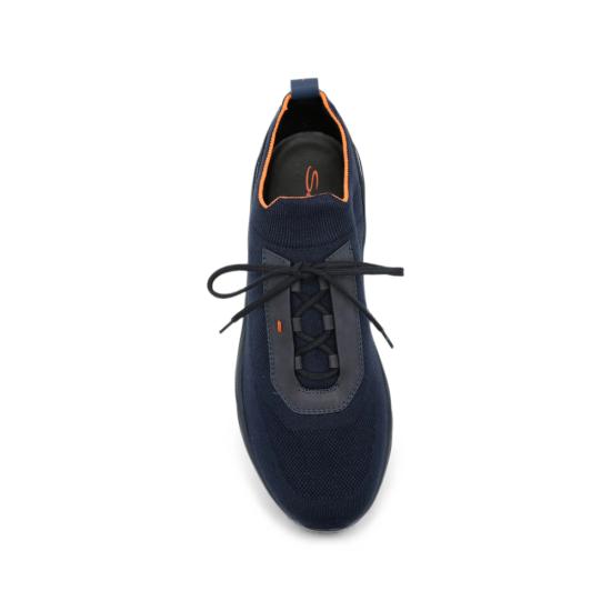 26FW 산토니 스니커즈 MBIO21601NOTN HODU61 BLUE - SANTONI