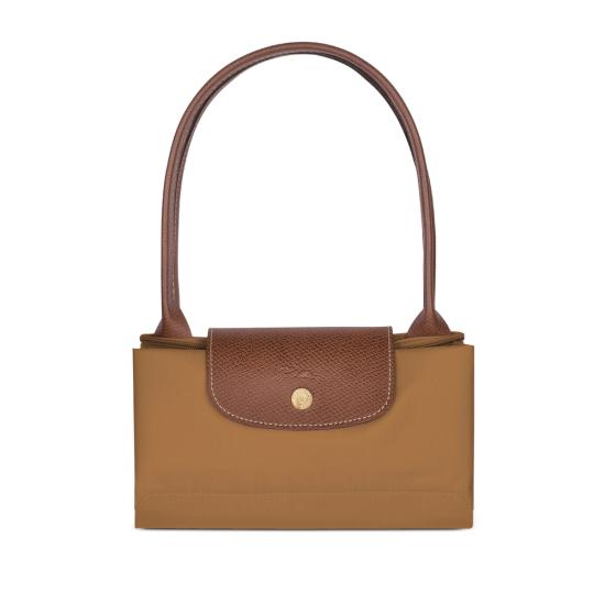26FW 롱샴 르 플리아쥬 오리지널 M 숄더백 L2605089 P86 YELLOW BROWN - LONGCHAMP