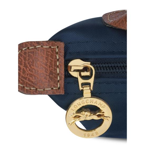 26FW 롱샴 르 플리아쥬 오리지널 핸들 파우치 34175089 P68 BLUE - LONGCHAMP