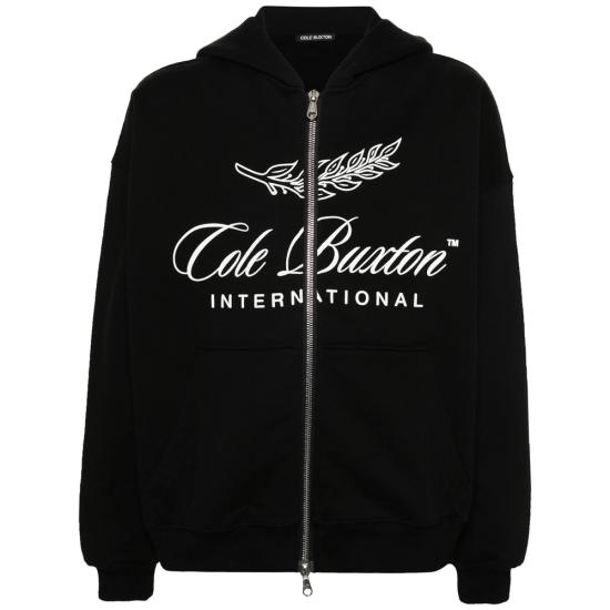 26FW 콜 북스톤 후드 티셔츠 CBIZ001 000 BLACK