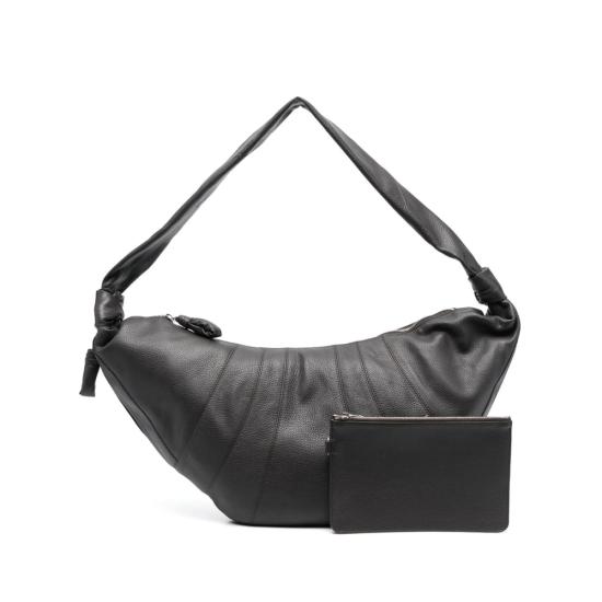 26FW 르메르 크루아상 라지 소프트 그레인드 레더 크로스백 BG0000 LL0018 BR490 BROWN