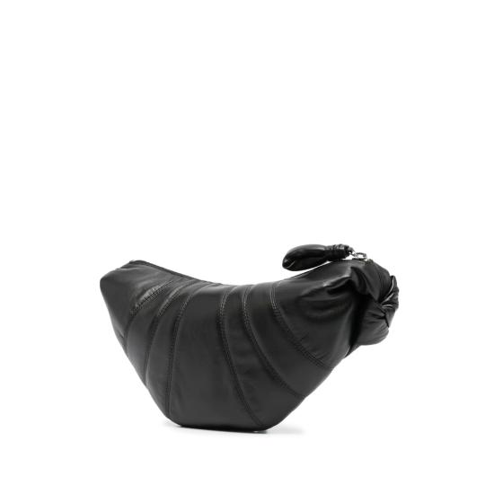 26FW 르메르 크루아상 레더 숄더백 BG0003 LL095 BK999 BLACK - LEMAIRE