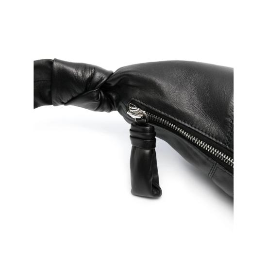 26FW 르메르 크루아상 레더 숄더백 BG0003 LL095 BK999 BLACK - LEMAIRE