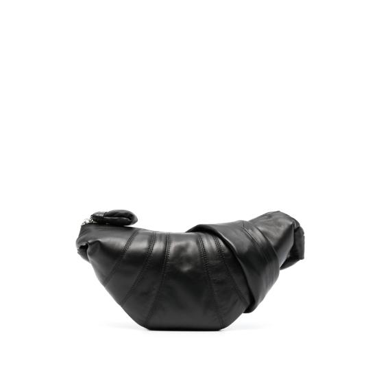 26FW 르메르 크루아상 레더 숄더백 BG0003 LL095 BK999 BLACK