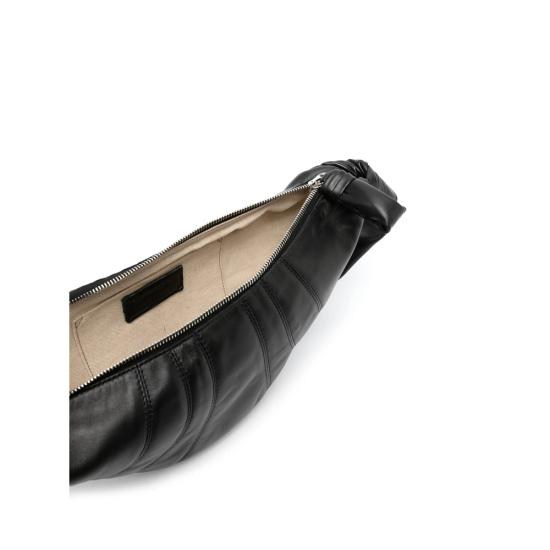 26FW 르메르 크루아상 레더 숄더백 BG0003 LL095 BK999 BLACK - LEMAIRE