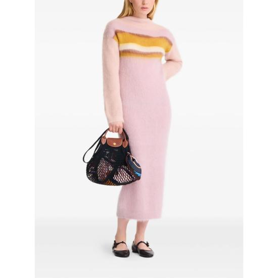 26FW 롱샴 플리아쥬 필렛 L 탑 핸들백 10121HVH 001 BLACK - LONGCHAMP
