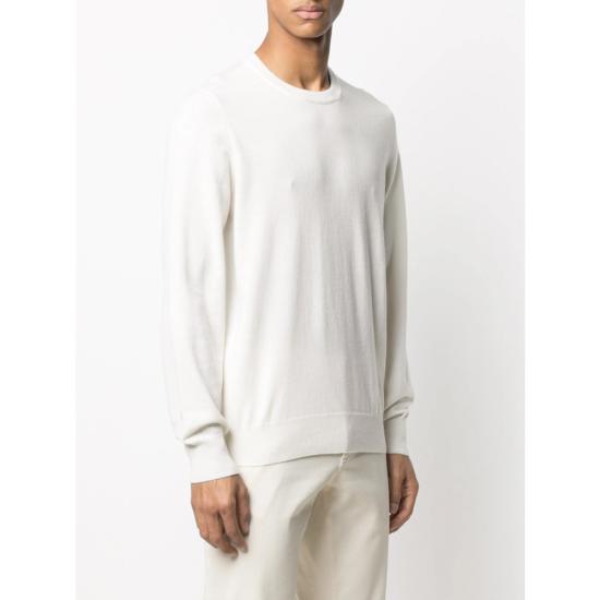 26FW 브루넬로 쿠치넬리 캐시미어 니트 M2200100 CO312 WHITE - BRUNELLO CUCINELLI