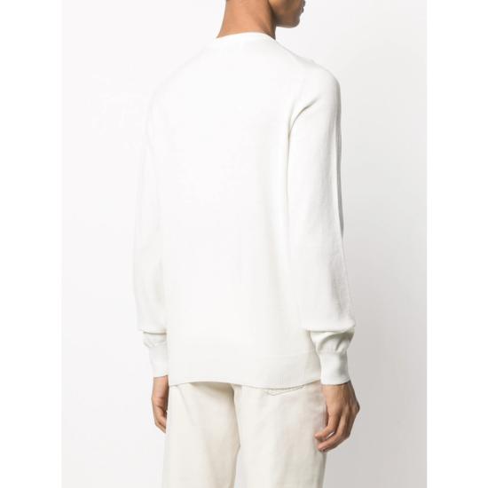 26FW 브루넬로 쿠치넬리 캐시미어 니트 M2200100 CO312 WHITE - BRUNELLO CUCINELLI