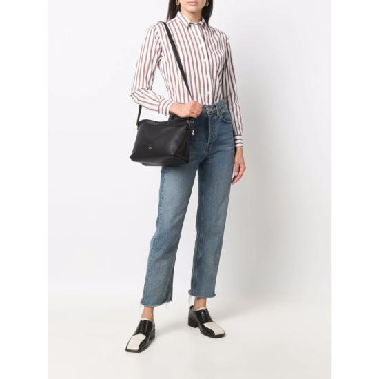 26FW 아페쎄 니논 드로스트링 백 PUAAT F61583 LZZ BLACK - A.P.C.