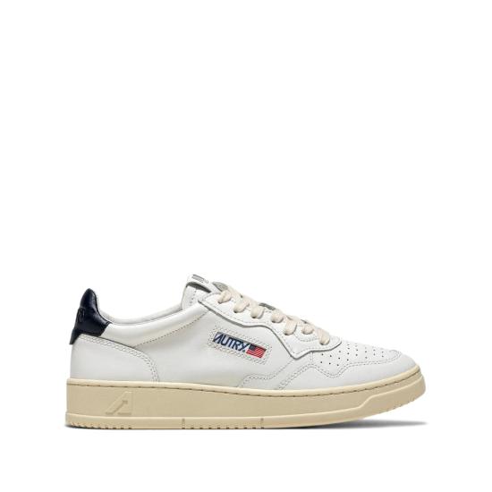 26FW 오트리 메달리스트 로우 스니커즈 AULM LL12 WHITE