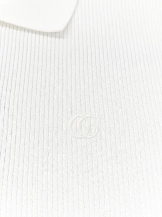 26FW 구찌 폴로 티셔츠 875665XJHYN9000 White - GUCCI