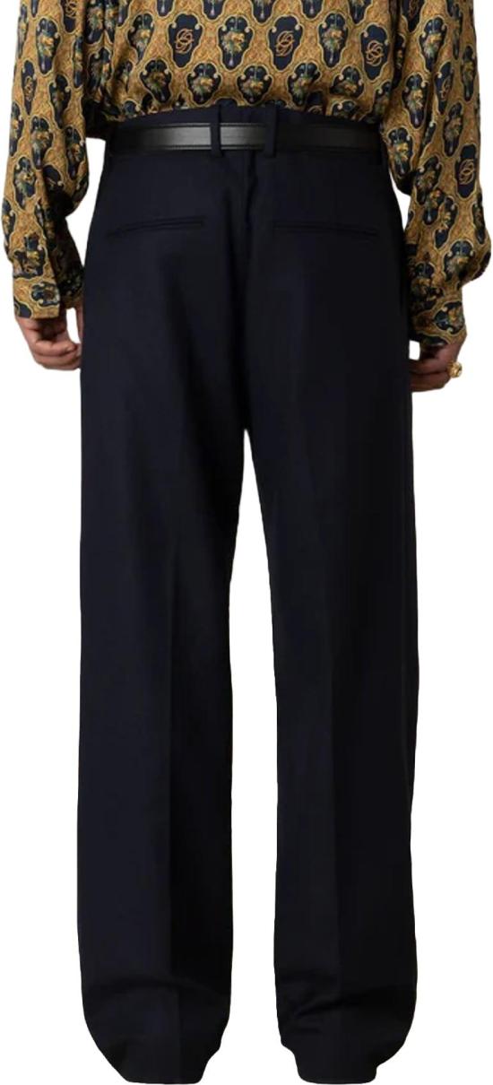 26FW 드롤드무슈 스트레이트 팬츠 DROLEDEMONSIEURLBP165WV016NYFLANNELGOLFERPANTSCASUALTROUSERSNAVY - DROLE DE MONSIEUR