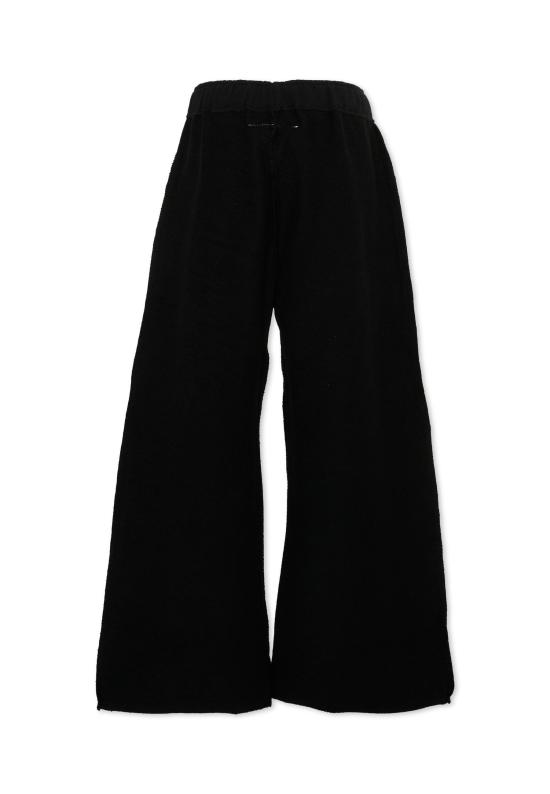 26FW [키즈] MM6 메종마르지엘라 스트레이트 팬츠 M61131 MM08S M6900 BLACK - MM6 MAISON MARGIELA