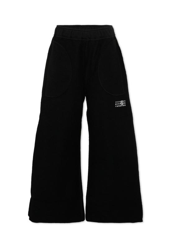 26FW [키즈] MM6 메종마르지엘라 스트레이트 팬츠 M61131 MM08S M6900 BLACK