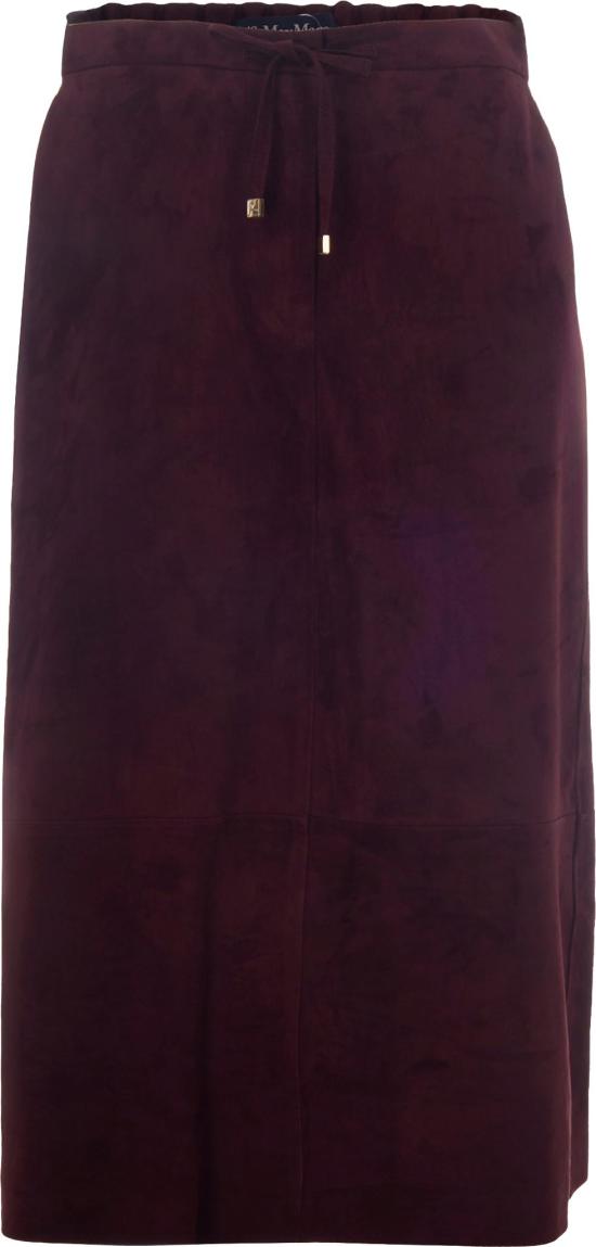 26FW 막스마라 미디 스커트 2629406011600SMMGAZZA003 MAROON