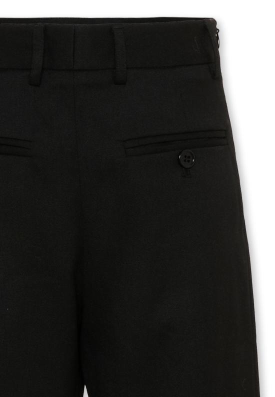 26FW [키즈] MM6 메종마르지엘라 스트레이트 팬츠 M61111 MM03D M6900 BLACK - MM6 MAISON MARGIELA