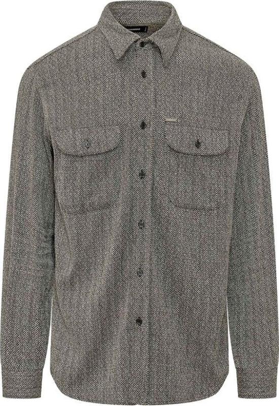 26FW 디스퀘어드2 긴팔 셔츠 S74DM1063D35517001F GREY