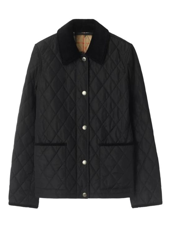 26FW 버버리 퀼팅 나일론 자켓 8107510 BLACK SAND