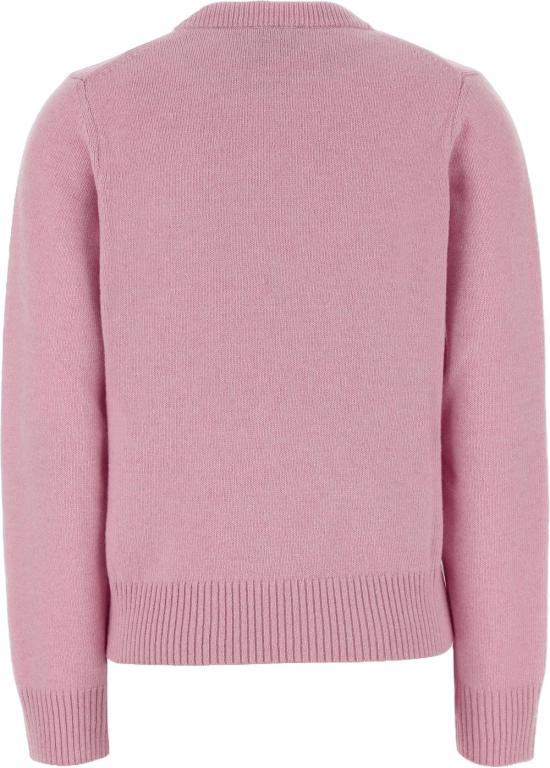 26FW 가니 스웨터 GANNIA1150008868CRABGRAPHICWOOLCREWNECKCREWNECKSKNITWEARPINK - GANNI