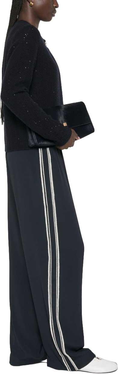 26FW 파비아나 필리피 트레이닝/조거 팬츠 PAD216F336M2945146 NAVY - FABIANA FILIPPI