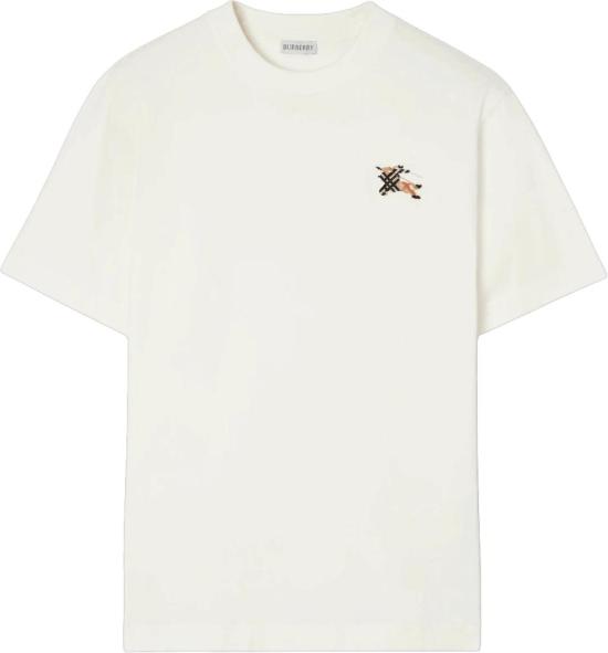 26FW 버버리 반팔 티셔츠 BURBERRY8127950A1190SETHEKDTSHIRTSHORTSLEEVETSHIRTSWHITE