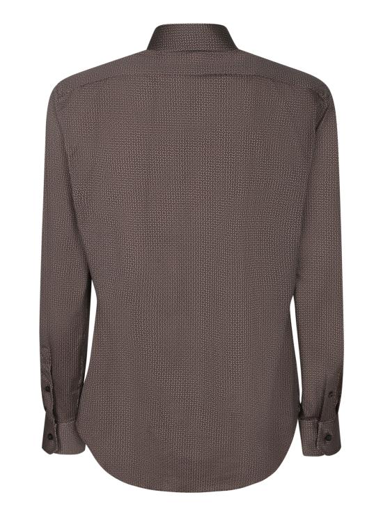 26SS 델 오글리오 셔츠 ACT531ML 21657 003 Brown - DELL'OGLIO