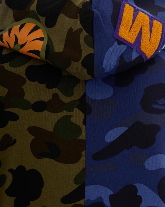 26SS 베이프 후드 티셔츠 001ZPM301005MNAVY DIVERS - BAPE