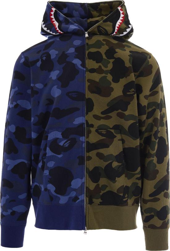 26SS 베이프 후드 티셔츠 001ZPM301005MNAVY DIVERS