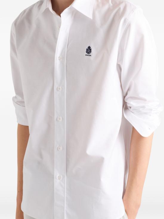 26FW 프라다 긴팔 셔츠 UCN6661926 F0009 BIANCO - PRADA