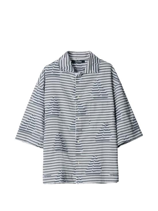 26SS 자크뮈스 긴팔 셔츠 26ESHM00622AW00 3JB JACQUARDBO - JACQUEMUS