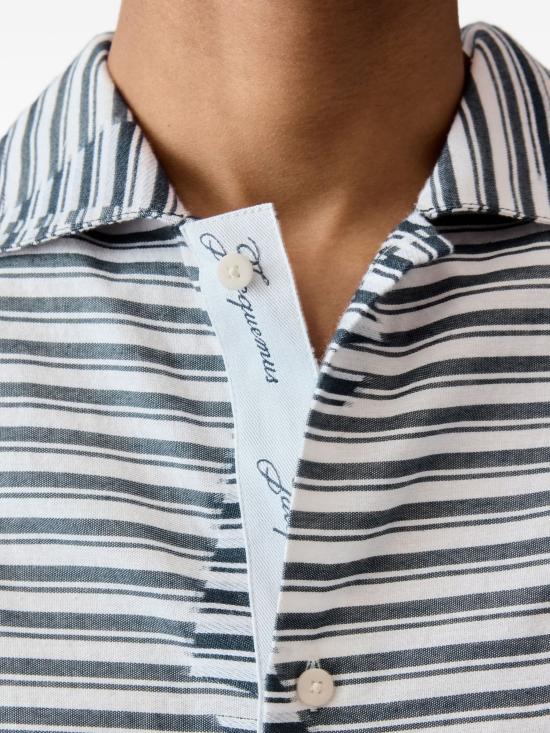 26SS 자크뮈스 긴팔 셔츠 26ESHM00622AW00 3JB JACQUARDBO - JACQUEMUS