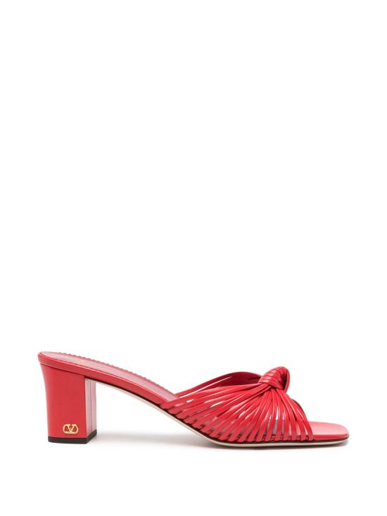 26SS 발렌티노 가라바니 뮬/슬리퍼 8W0S0PJ7ZIC RDU CORALRED