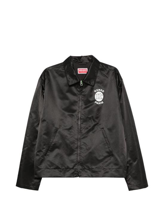 26FW 겐조 가죽 자켓 FG65BL0589NH BLACK