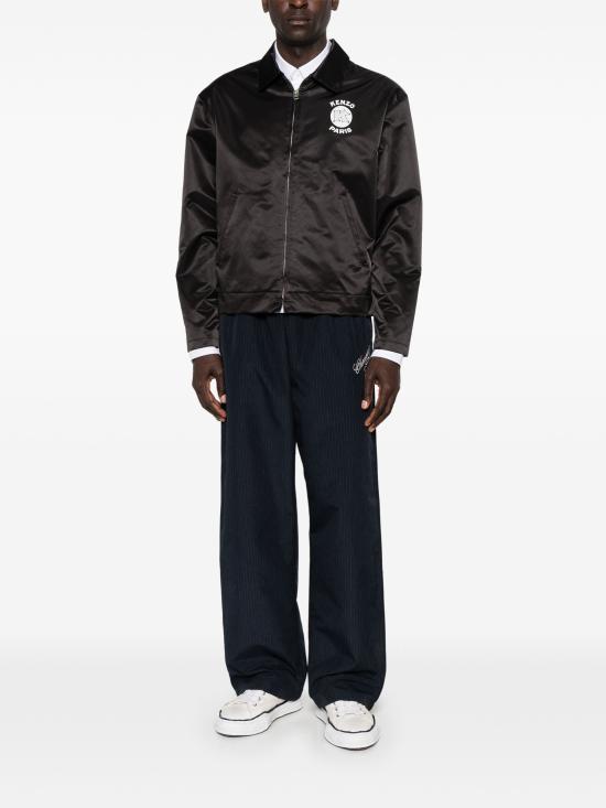 26FW 겐조 가죽 자켓 FG65BL0589NH BLACK - KENZO