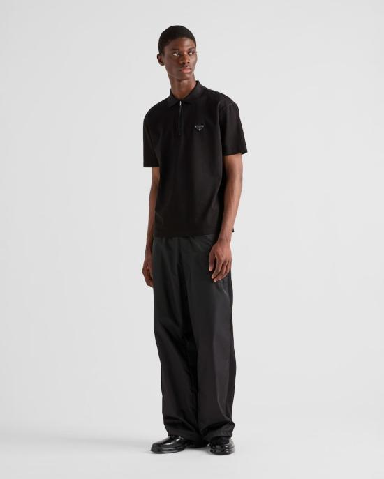 26FW 프라다 폴로 티셔츠 UJN9031866 F0002 NERO - PRADA