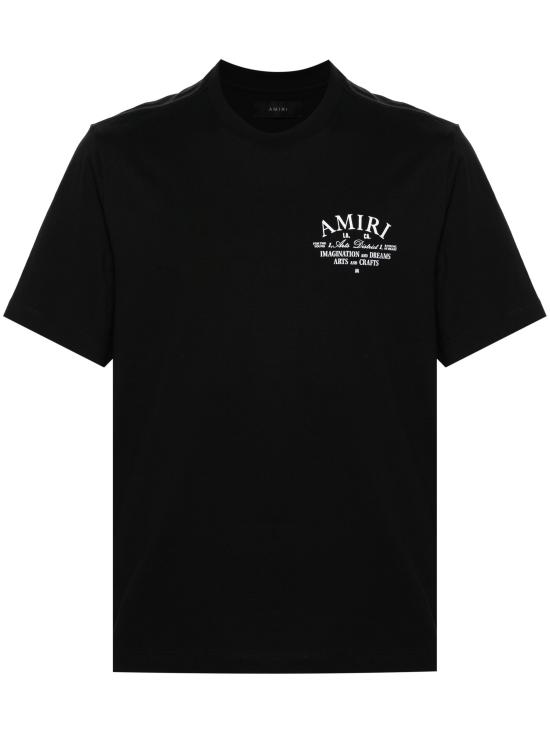 26FW 아미리 반팔 티셔츠 AMJYTE1071 BLACK