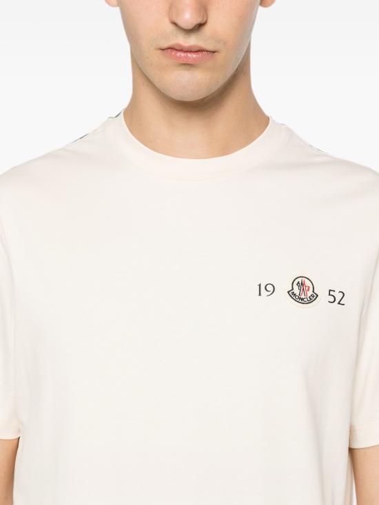 26FW 몽클레어 반팔 티셔츠 L20918C000528790F 34 NATURAL - MONCLER
