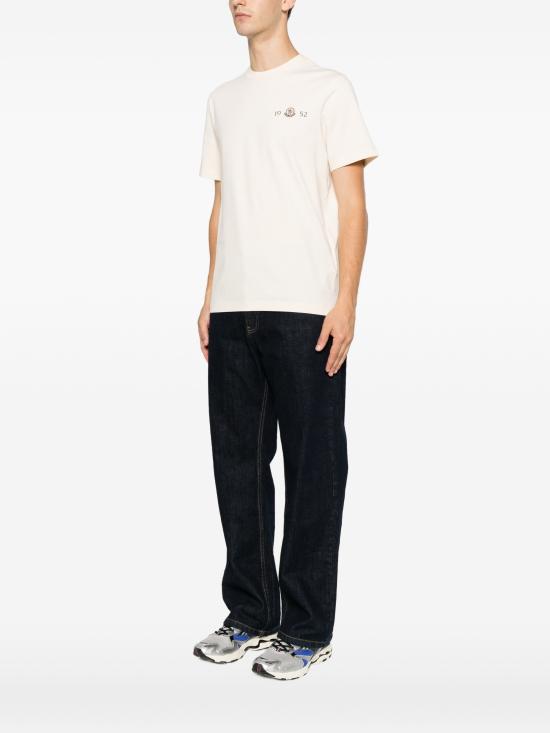 26FW 몽클레어 반팔 티셔츠 L20918C000528790F 34 NATURAL - MONCLER