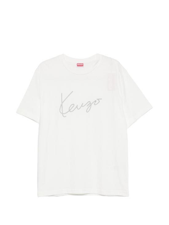 26FW 겐조 반팔 티셔츠 FG65TS2864SG OFFWHITE