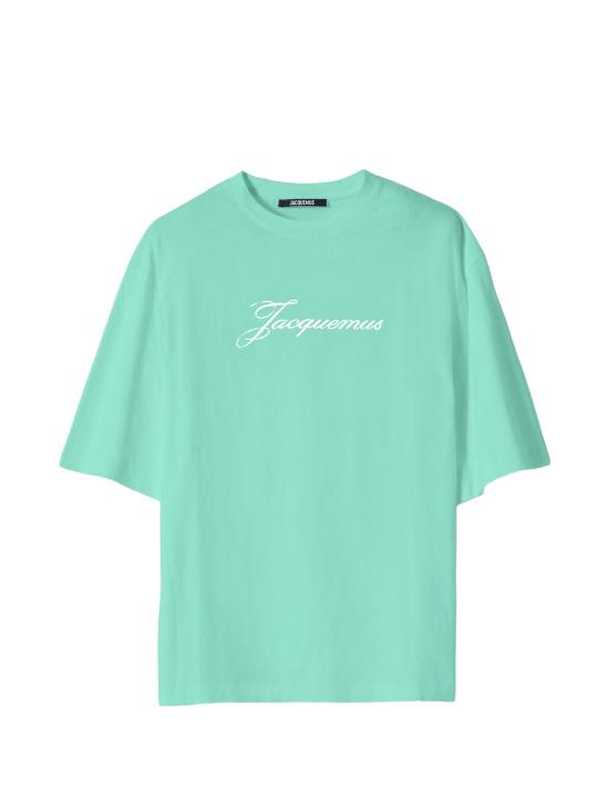 26SS 자크뮈스 반팔 티셔츠 26ETSM00639AJ00 520 MINTGREEN