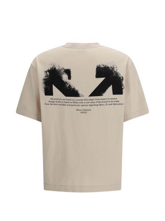 26SS 오프화이트 반팔 티셔츠 44MAA120S26J0070 2070 PUMICSTONE - OFF WHITE