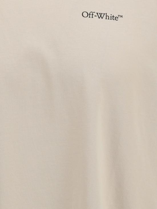 26SS 오프화이트 반팔 티셔츠 44MAA120S26J0070 2070 PUMICSTONE - OFF WHITE