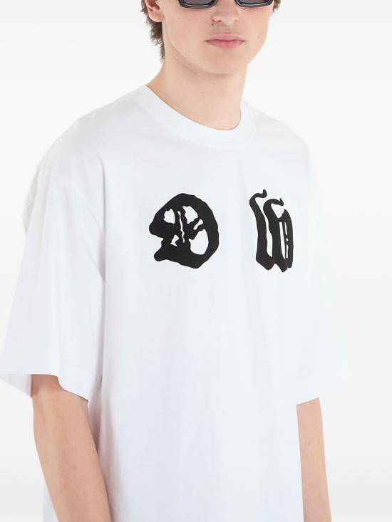 26SS 오프화이트 반팔 티셔츠 OMAA120Z26JER00110 1000 WHITE - OFF WHITE