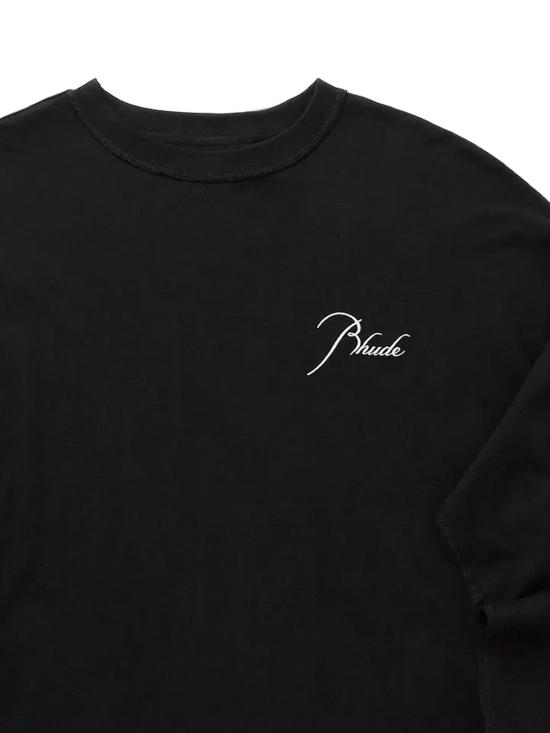 26SS 루드 반팔 티셔츠 RHPS26TT21012 1014 BLACKWHITE - RHUDE