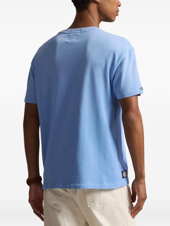 26SS 폴로 랄프로렌 반팔 티셔츠 710B14475001 BLUELAGOON - POLO RALPH LAUREN
