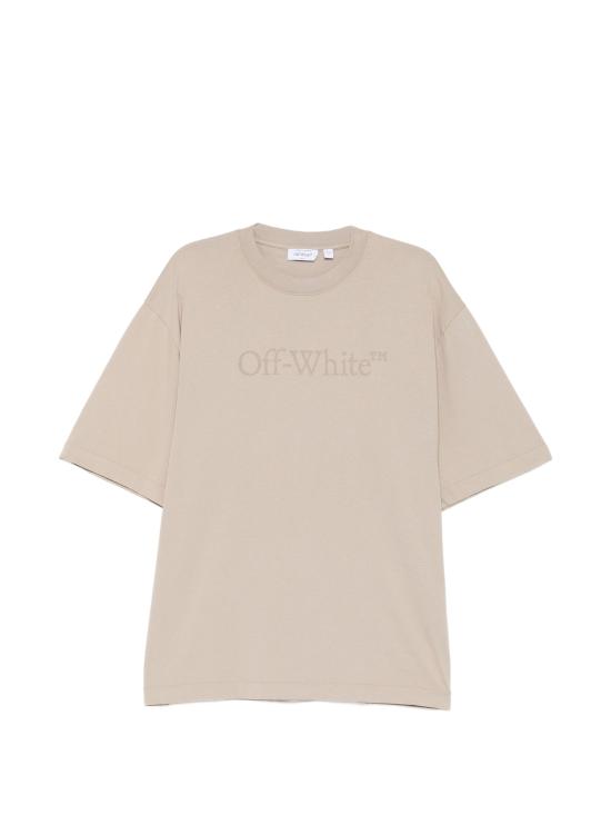 26SS 오프화이트 반팔 티셔츠 OMAA120S26JER00H 2050 STONE