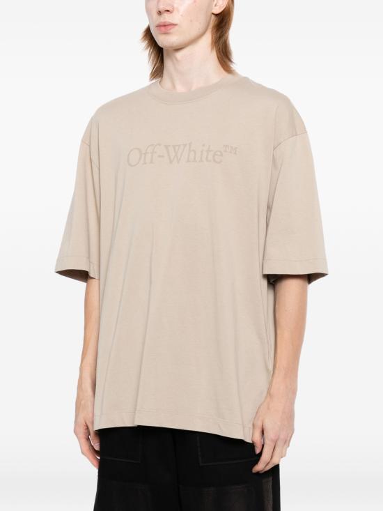 26SS 오프화이트 반팔 티셔츠 OMAA120S26JER00H 2050 STONE - OFF WHITE