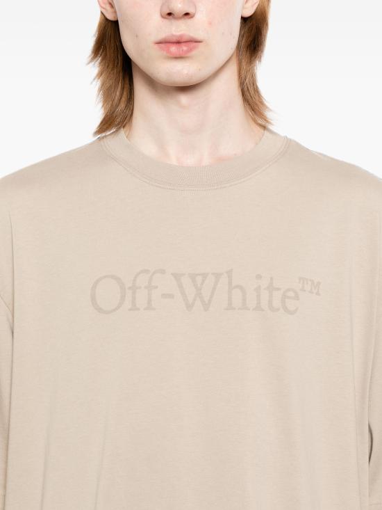 26SS 오프화이트 반팔 티셔츠 OMAA120S26JER00H 2050 STONE - OFF WHITE