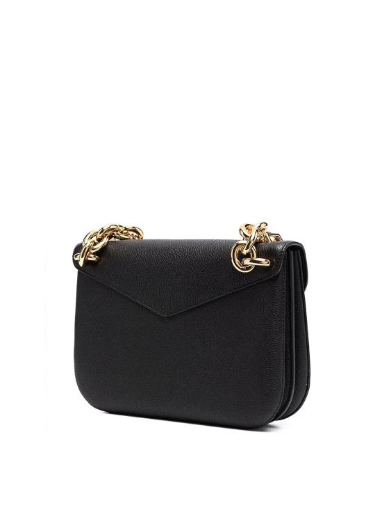  보테가베네타 해머드 레더 크로스바디백 667398V12M08425 BLACK - BOTTEGA VENETA
